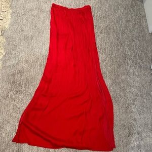 Forever 21 maxi skirt with side slits